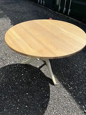 £75 • Buy Neptune Chichester Solid Oak Top Round Dining Table