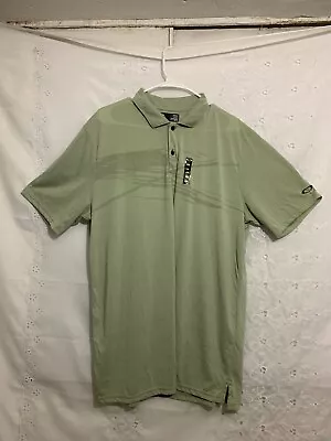 Oakley Hydrolix Regular Fit Green Polo Shirt Size 2XL NWT • $12