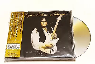 Yngwie Johann Malmsteen Concerto Suite For Electric Guitar Japan CD JAPAN+Poster • $33.99