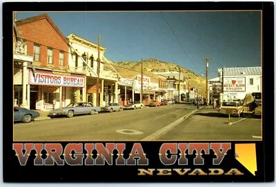 Postcard -  C  Street In Historic Virginia City Nevada • $6.29