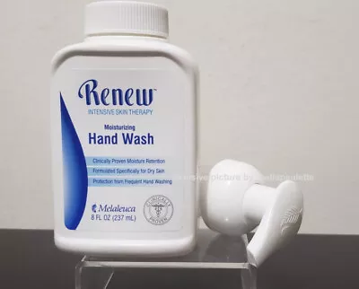 Melaleuca Renew Moisturizing Hand Wash W/ Pump 8 Fl Oz SEALED!!! • $22.77