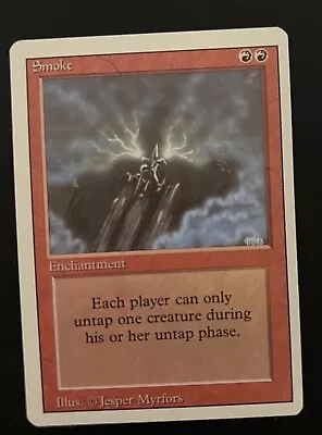 Smoke - Revised (offcentered Misprint Miscut) Mtg • $5.32