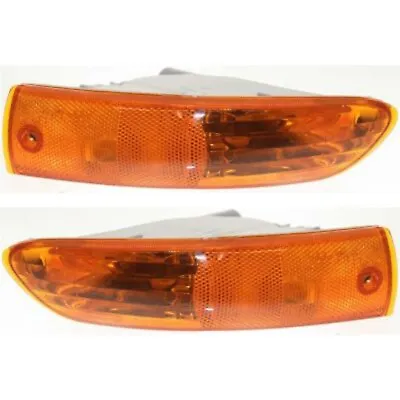 Front Turn Signal Light Set Of 2 Left & Right For 2003-2005 Mitsubishi Eclipse • $24.24