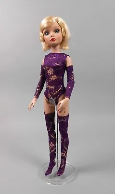 Handmade Dark Purple Lace Lingerie Set For Ellowyne Other 16  Fashion Dolls • $25