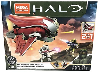 Mega Construx Halo Infinite Banshee Breakout Building Set. New 📦Free Shipping • $42.71