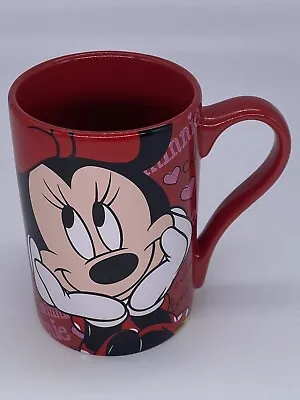 Disney Store - Large Red Minnie Mouse Mug - Genuine Disney • £9.99