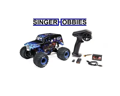 LOSI LOS01026T2 1/18 Mini LMT 4X4 Brushed RTR RC Monster Truck Son Uva Digger HH • $269.99