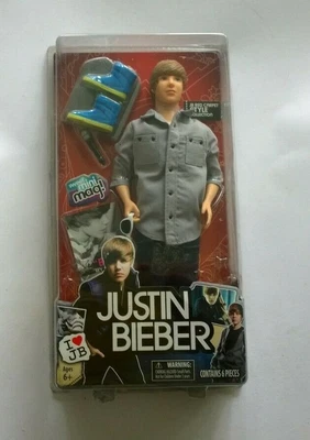 $50 • Buy BNIB JUSTIN BIEBER DOLL Bravado JB Red Carpet Style Collection 2010 
