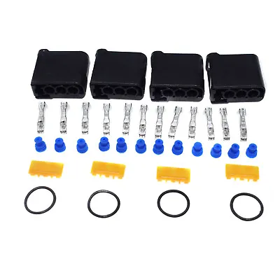 4Pcs Ignition Coil Wire Harness Connector-Terminal & Plug Kit For Subaru Impreza • $16.77