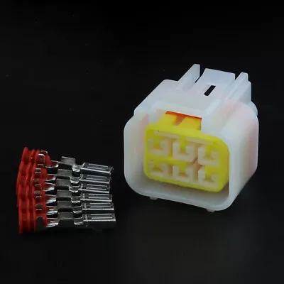 £1.55 • Buy 6 Way Pin Automotive Car Sealed Waterproof Electrical Connector Plug