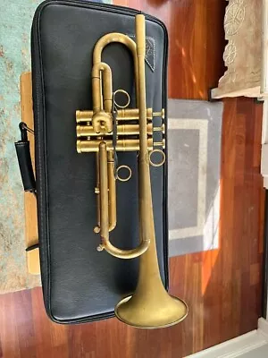 Harrelson H Series 2021 Bb Trumpet - Brushed Brass Excellent Condition.  • $2300