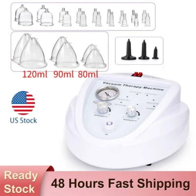 $115 • Buy Breast Enlargement Butt Enhancement Vacuum Therapy Body Massage Machine Cups