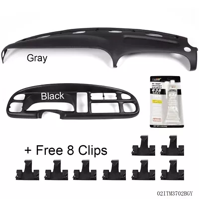$109.30 • Buy Fit For 98-02 Dodge Ram1500 2500 3500 Pickup Dash Beze  Dashboard Cover Overlay