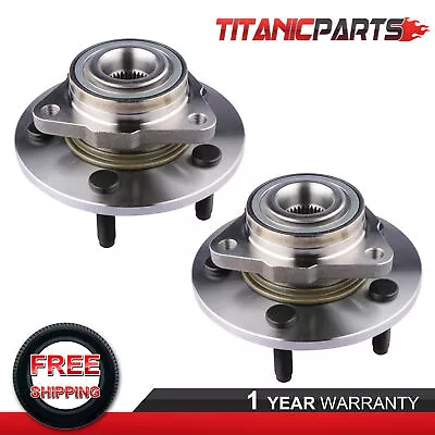 2PCS Front Wheel Hub Bearing ASSY For 2002-2008 Dodge Ram 1500 5 Lug W/o ABS • $71.92