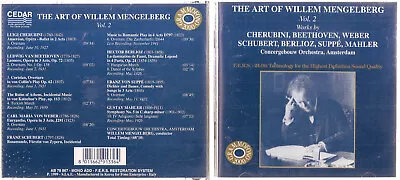 The Art Of Willem Mengelberg Vol. 2 (CD Aug-1999 Grammofono 2000) #0222GL • $13.10