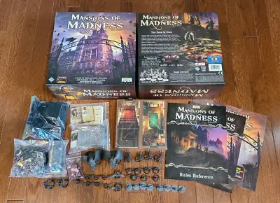 Mansions Of Madness 2nd Second Edition Core Game With Bonus 3D Printed Stands • $49.99