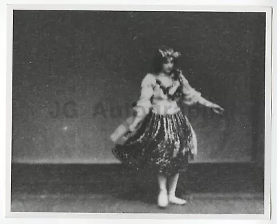 Ella Lola -  Turkish Dance  Thomas Edison Film 1898 - Vintage 8x10 Photograph • $35