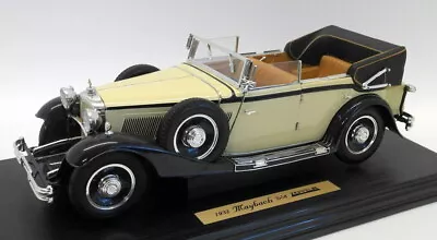 Anson 1/18 Scale Diecast 30413 - Maybach DS8 Zepplin 1932 Cream Black • $184.99