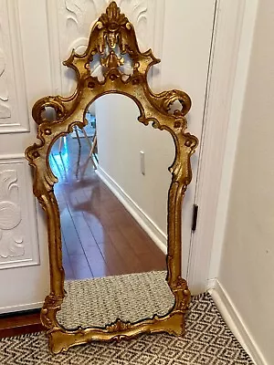 La Barge Vintage Gilt Wall Mirror 39 X 18 Rococo Style Made In Italy • $460