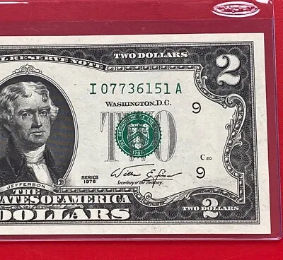 1976 $2 Two Dollar Bill ( Minneapolis ) Uncirculated • $16.90