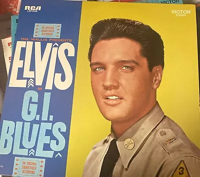 LP Elvis Presley – G. I. Blues - RCA Victor – LPM-2256 US 1960 • $20