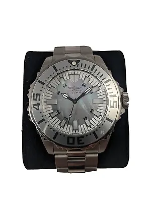 Invicta Mens Watch Pro Diver Mother Of Pearl 17693 Great Condition • $90