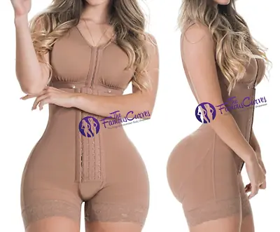 $68.34 • Buy Fajas Colombianas Reductoras Full Body Shaper With Bra Post Surgery All In One 