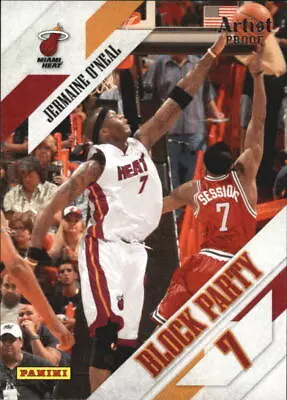 2009-10 Panini Block Party Artists Proof Basketball Card #3 Jermaine O'Neal /199 • $3.50