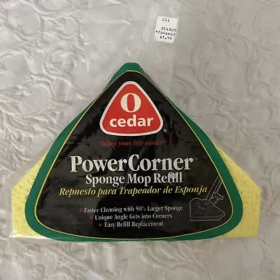 O Cedar Power Corner Sponge Mop Premium Refill Item #247 NEW • $8.99