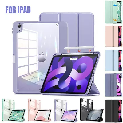 Smart Case Shockproof Cover For IPad Pro12.9  Pro11'' AIR4 Mini6 W Pencil Holder • $24.65