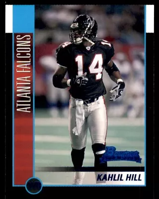 2002 Bowman Kahlil Hill Rookie Atlanta Falcons #255 • $1