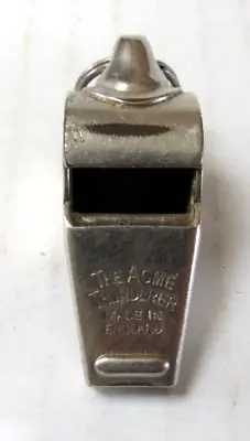 The Acme Thunderer Police Or Military Whistle Made In England - Vintage • $12.95