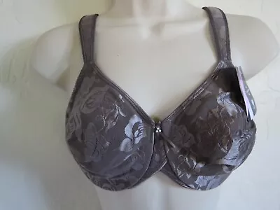 Wacoal 34d #85567 Awareness Full Figure Seamless U/w Bra Cappuccino Nwt $65 • $43.20