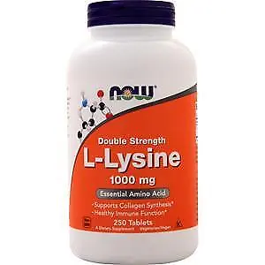 Now L-Lysine (1000mg)  250 Tabs • $15.89