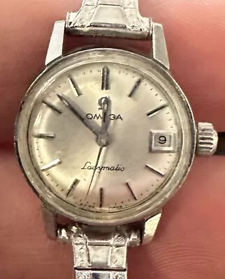 Vintage Omega Ladymatic Ladies Watch Running Estate Find • $70