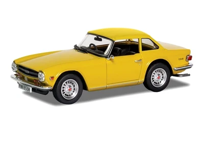 $43.18 • Buy Diecast Corgi Vanguards 1/43 1974 Triumph Tr6 Hard Top In Mimosa Yelllow Va14702