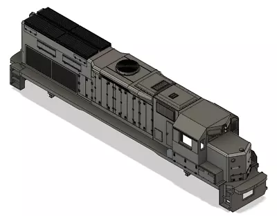 N Scale EMD GP50T Tunnel Motor Engine Shell • $25