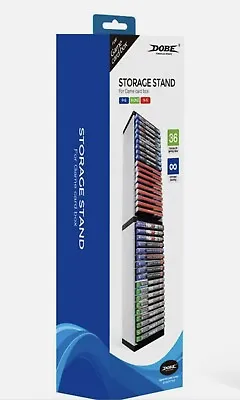 Dobe 36 Disc Storage Stand Rack Game Card Box Ps4 Ps5 Switch Xbox Double Layer • £26.99