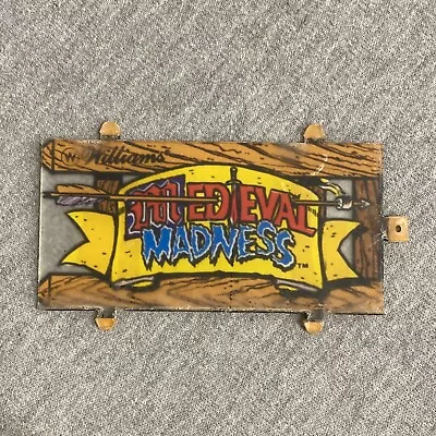 Medieval Madness Pinball Promo Plastic Key Chain - Catapult • $34.99