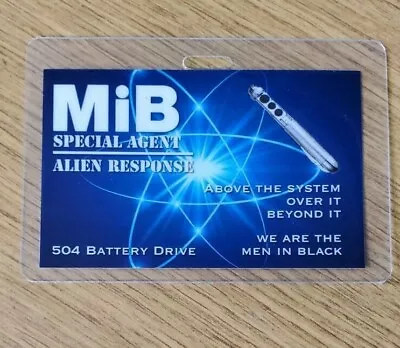 Men In Black ID Badge-Alien Response Special Agent Prop Cosplay MIB Neuralyzer • $7.99