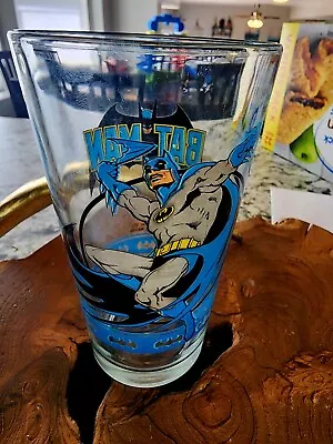 Vintage Batman Pepsi Collector Series Glass - DC Comics Inc - 1966 • $0.99