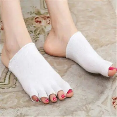 £5.28 • Buy 2Pcs Unisex Gel Open Toe Socks Cushion Feet Dry Skin Athlete Foot Separator YU