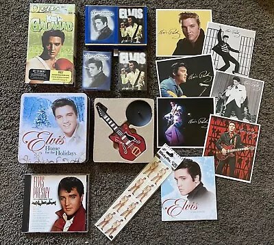Elvis Presley Collectibles Lot  • $25