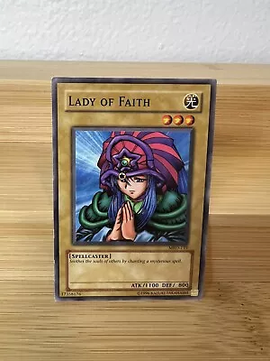 Yu-Gi-Oh! TCG Lady Of Faith Metal Raiders Mrd-119 Vintage • $1.29