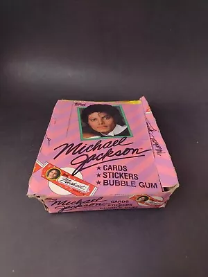 1984 Topps Michael Jackson Wax Box Open  • $9.99