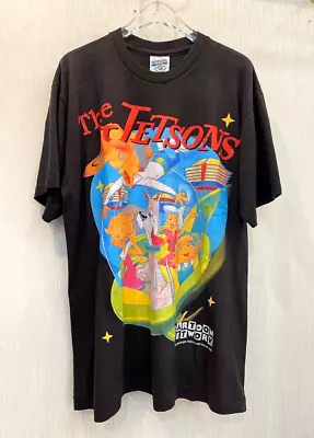 Vintage Jetsons Shirt L Cartoon Network Powerpuff Dexter Courage Kid Flintstones • $69