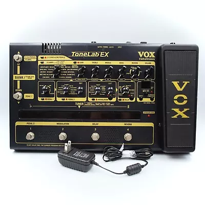 VOX ToneLab EX With Adapter Guitar Multi Effects Pedal 013224 • $163