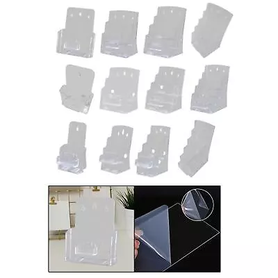 Acrylic Business Card Display Stand Brochure Holder Countertop Organizer For • £14.69