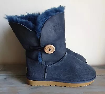 UGG Australia Bailey Button Women’s Boots Uk Size 5.5 S/N 5803 • £34.99