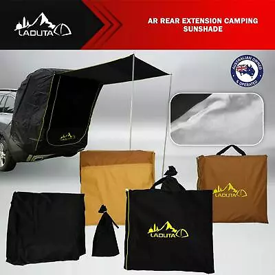 $84.73 • Buy LADUTA Camping Outdoor Car SUV Trunk Tent Rear Awning Sunshade Rainproof Canopy